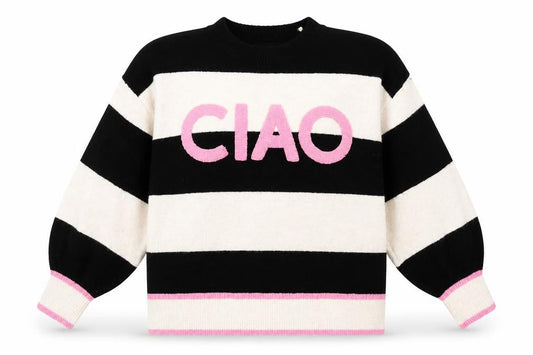 George Women’s Multicoloured Striped CIao Jumper L Crew Neck Knit