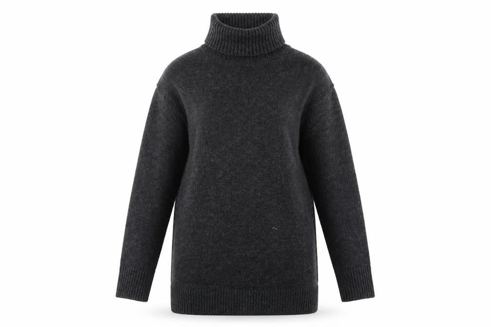 New Look Womens Black Roll Neck Long Sleeve Acrylic Jumper M