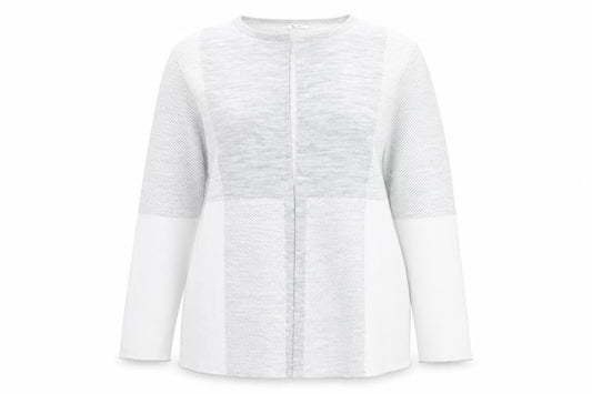 Tu Womens Grey Long Sleeve Open Knit Cardigan Size 16