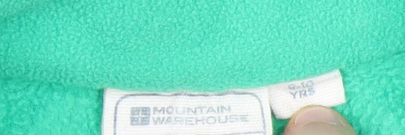 Mountain Warehouse Boys Green Fleece Pullover Sweatshirt 9-10 Years