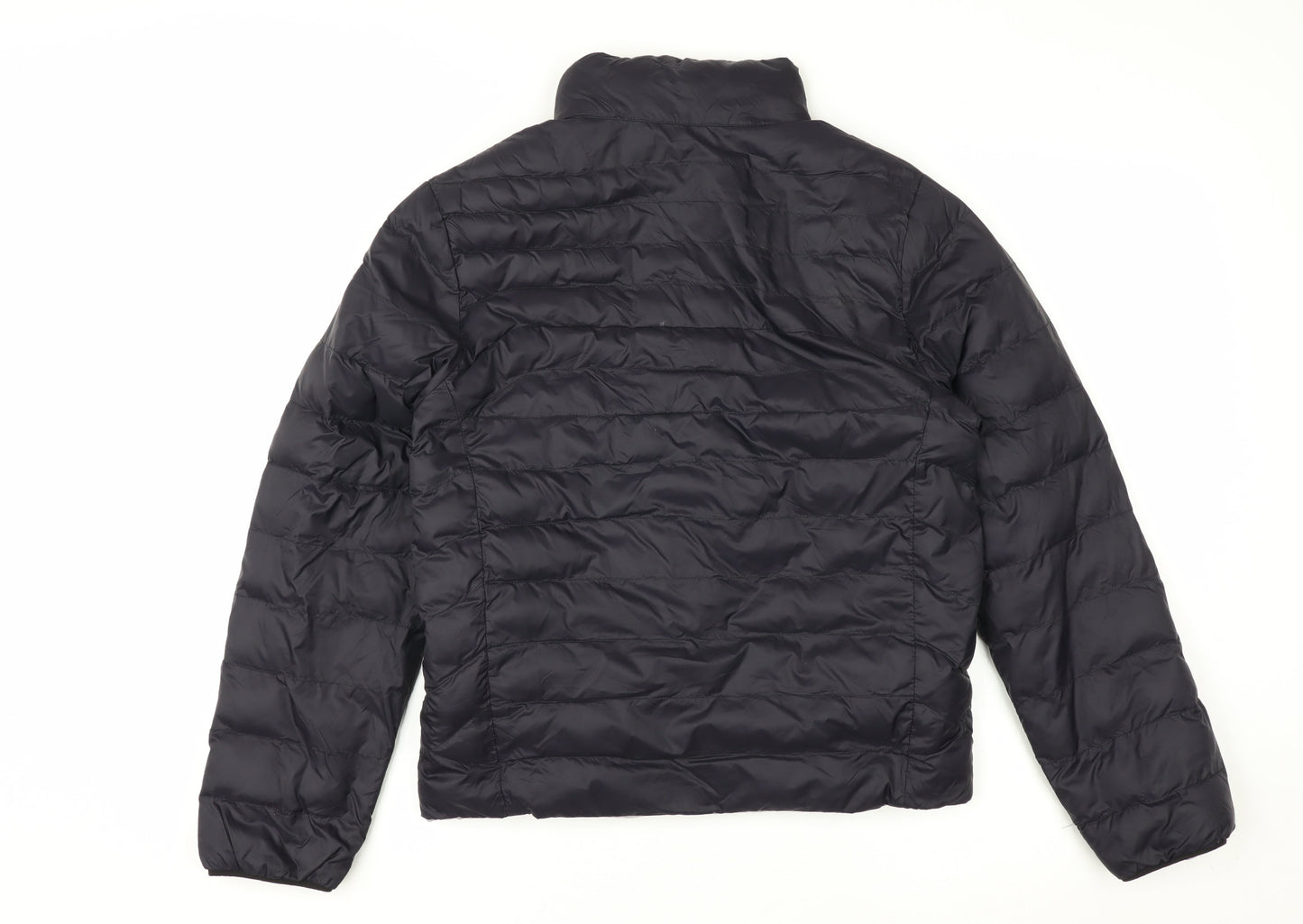 Ralph Lauren Boys Black Puffer Jacket L (14-16 Years) Nylon Full Zip