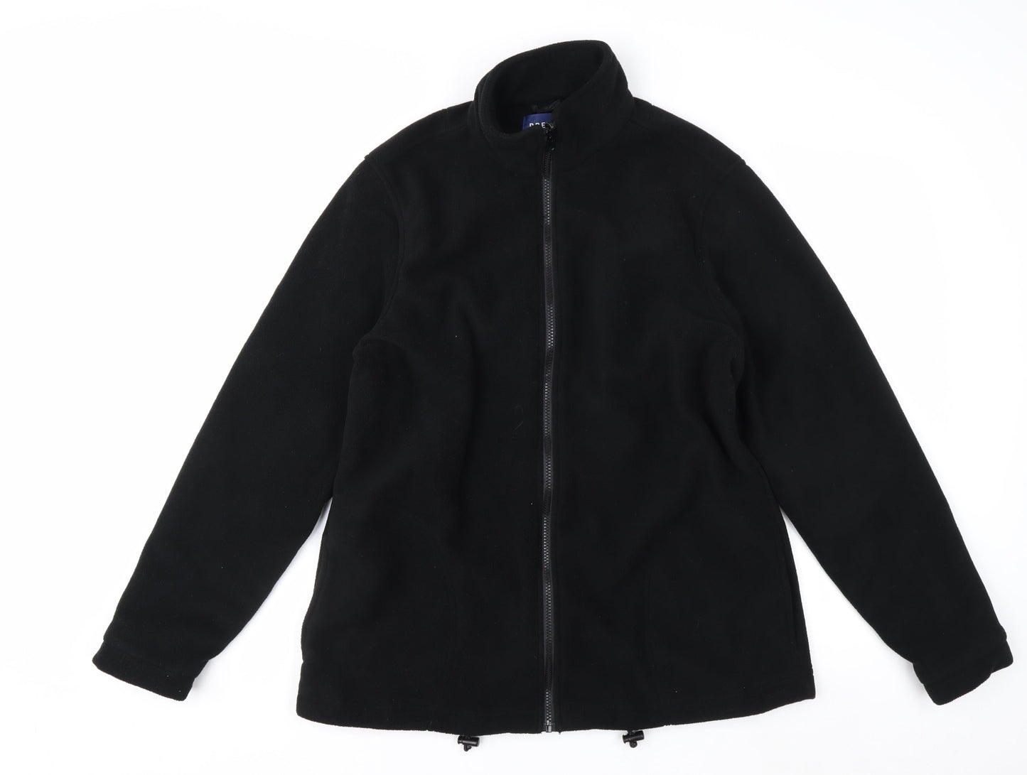 Premier Man Men's Black Fleece Full Zip Jacket Size M
