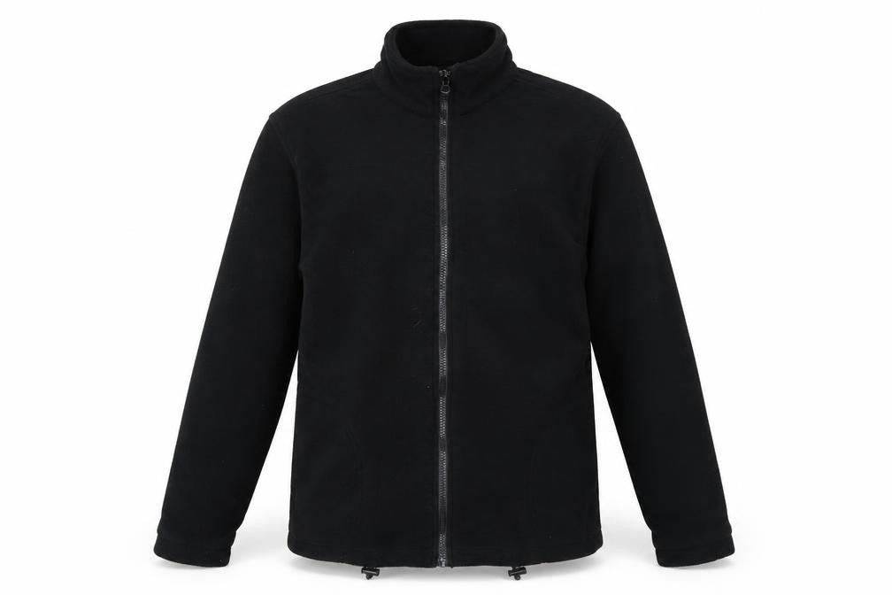 Premier Man Men's Black Fleece Full Zip Jacket Size M