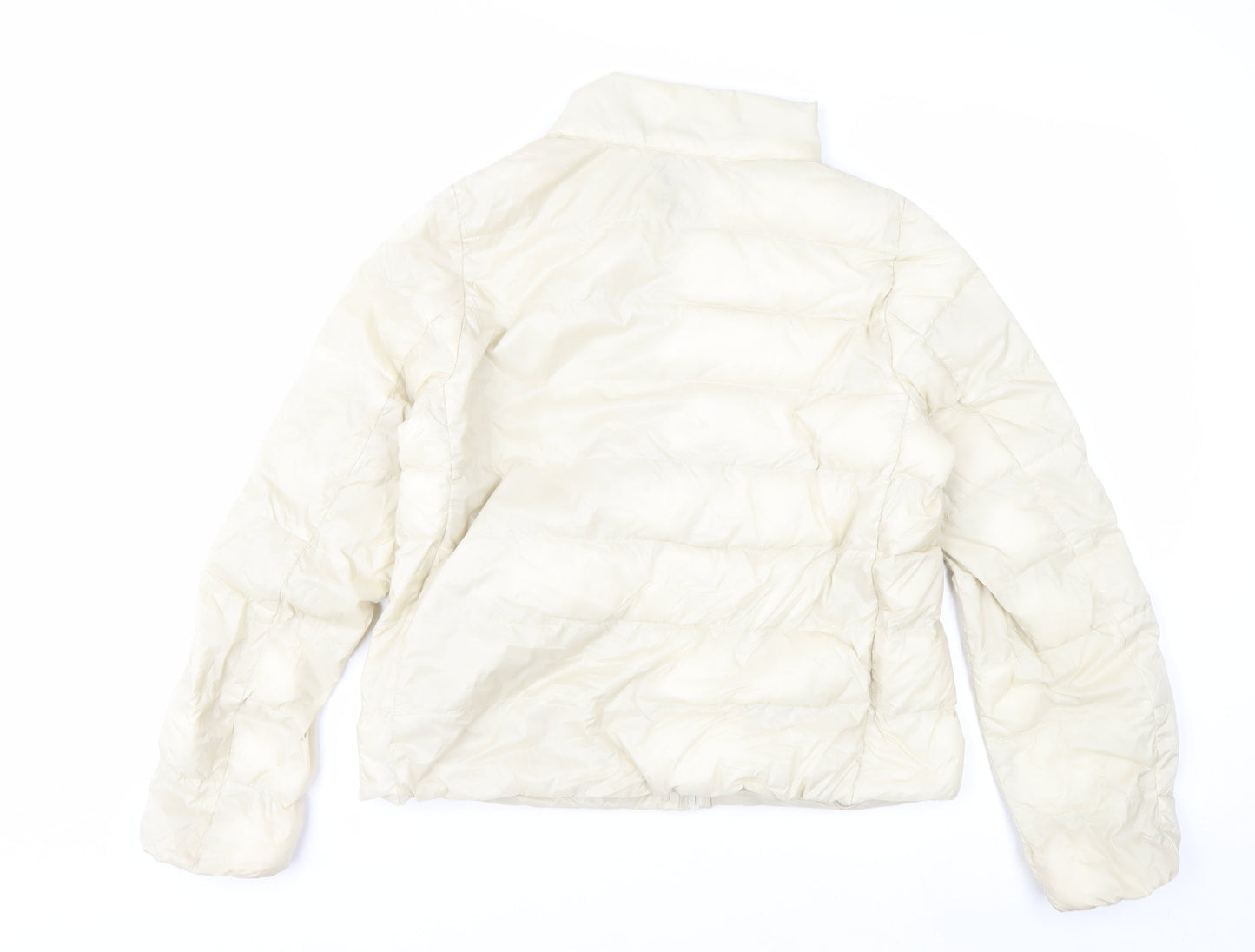Uniqlo Women Ivory Ultra Light Down Puffer Jacket S
