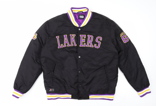 NBA Los Angeles Lakers Men's Black XL Varsity Jacket