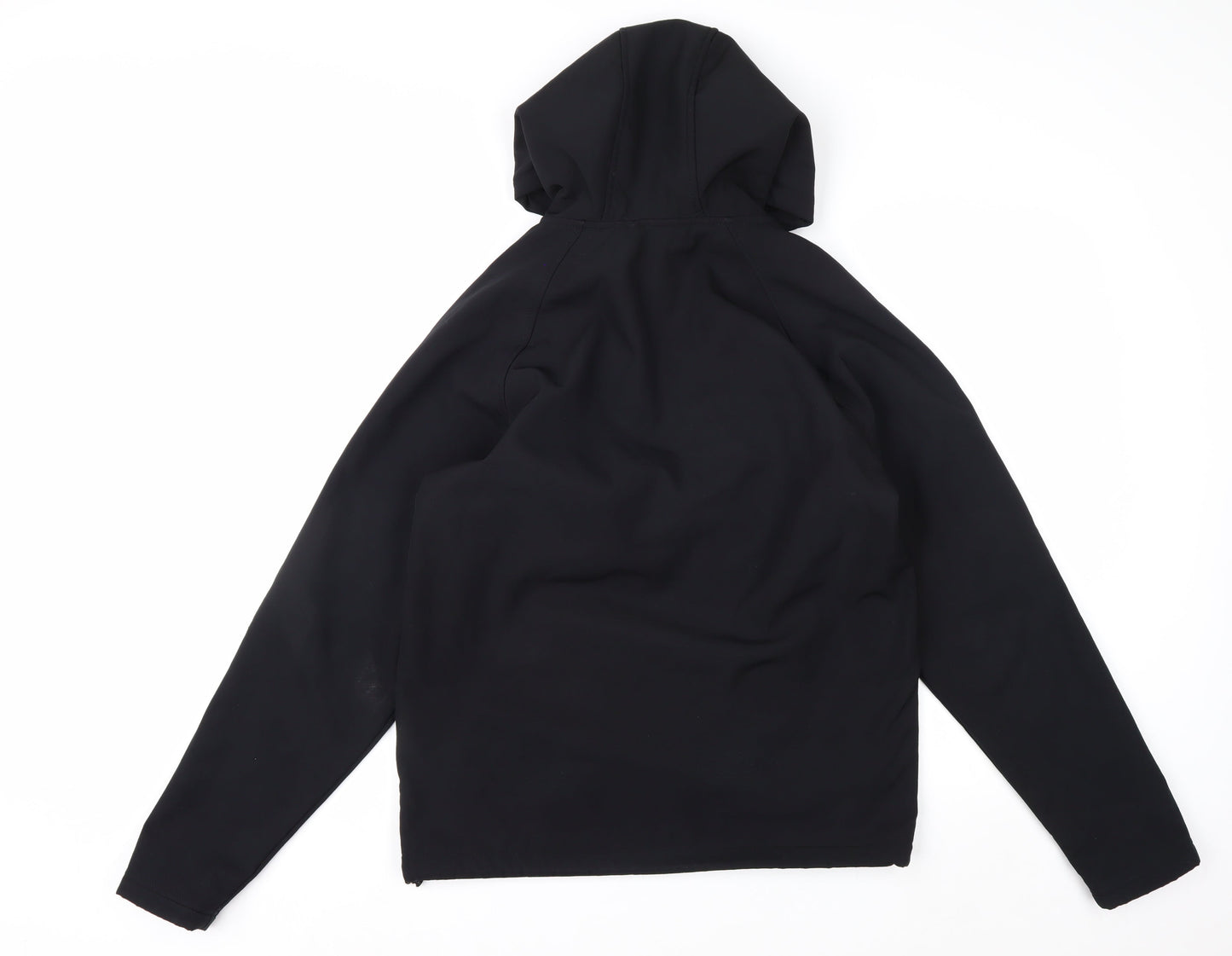 New Balance Men's Black Softshell Hooded Puffer Jacket Size S