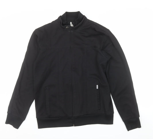 Carhartt Men's Black Bomber Jacket Size M Softshell Zip Workwear