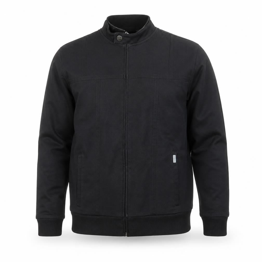 Carhartt Men's Black Bomber Jacket Size M Softshell Zip Workwear
