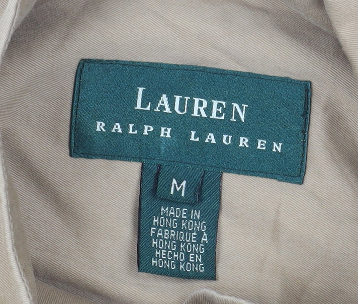 Ralph Lauren Men's Beige Cotton Military Field Jacket M Regular