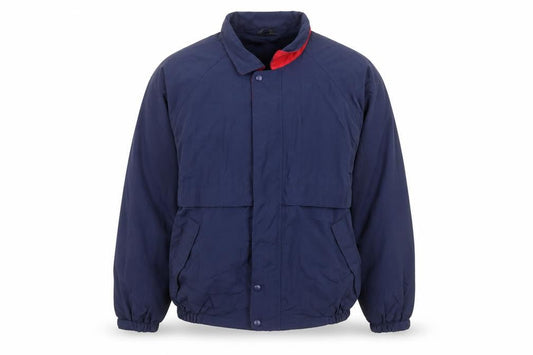 SK Design Men's Blue XL Nylon Bomber Jacket with Lining