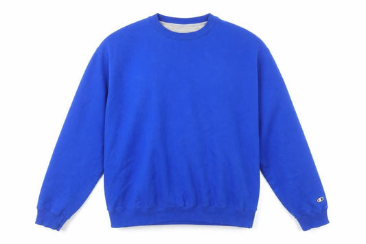Champion Men’s Blue XL Pullover Sweatshirt Crew Neck Fleece Jumper