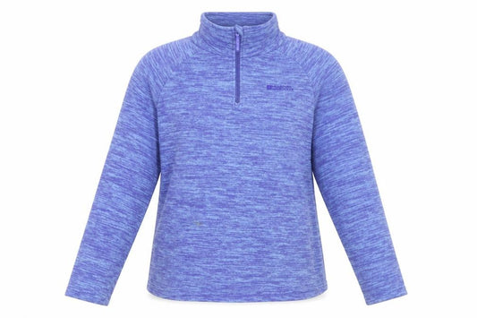 Mountain Warehouse Womens Purple Size 16 1/2 Zip Fleece Sweatshirt