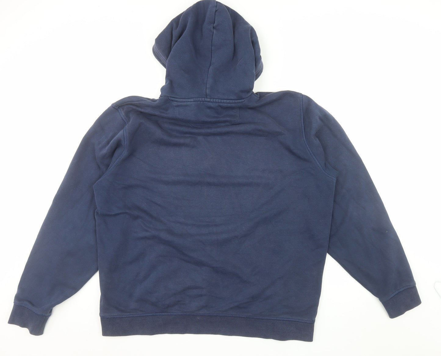 Original Penguin Men's Blue XL Pullover Hoodie Logo Cotton Blend