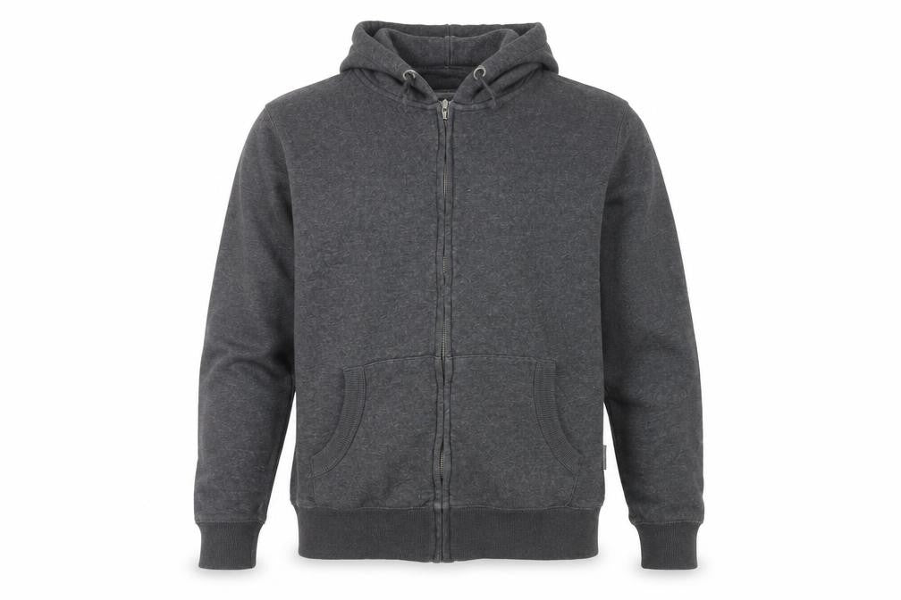 French Connection Men's Grey Full Zip Hoodie Size L