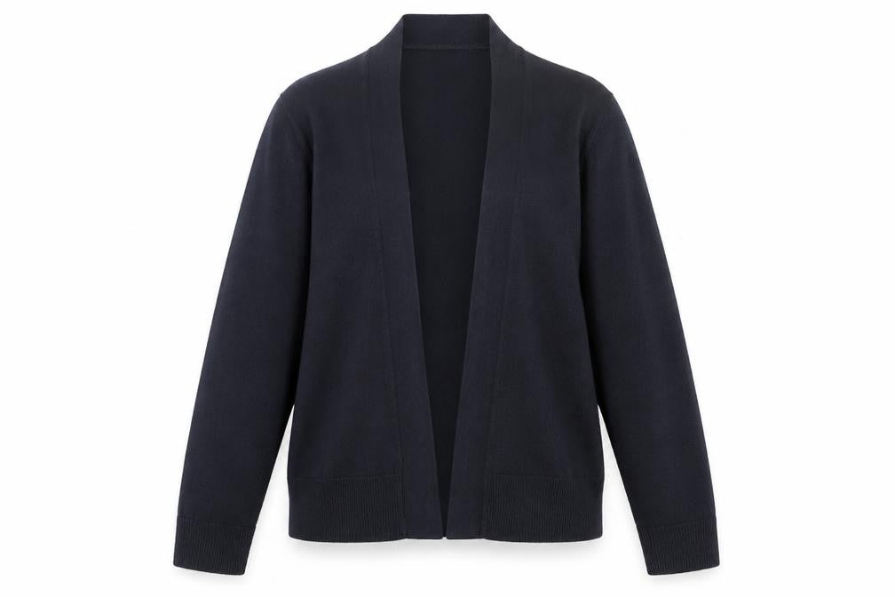 Marks & Spencer Womens Black M Cardigan Knit Open Front