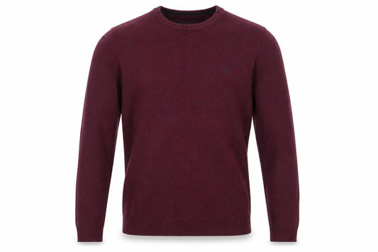 Original Penguin Men's Red Wool Crew Neck Jumper Size L