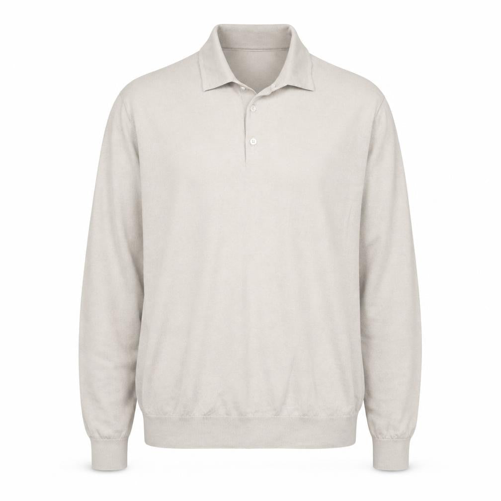 Marks & Spencer Autograph Mens Beige 2XL Wool Collared Pullover Jumper