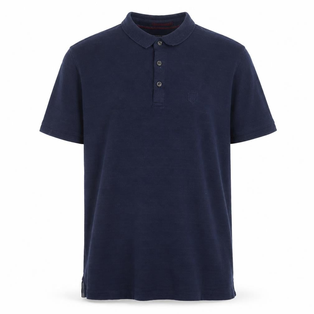 Kensington Eastside Men's Navy Cotton Short Sleeve Polo Shirt L
