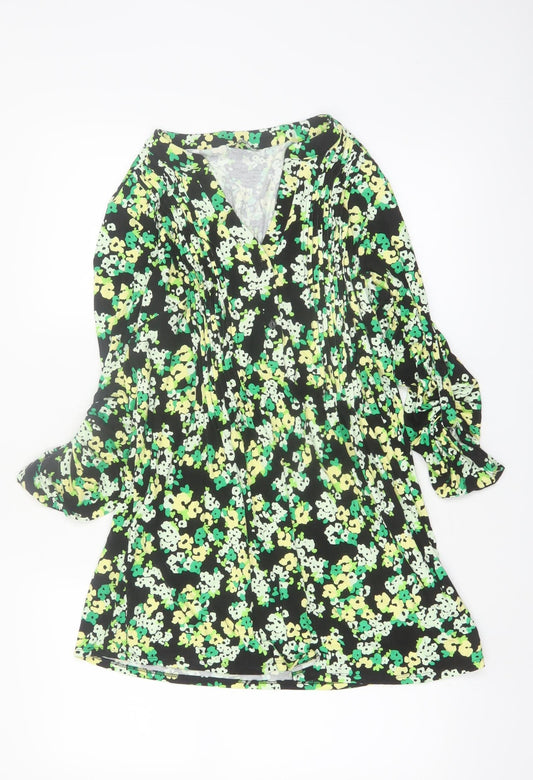 Roman Women’s Multicoloured Floral Tunic Blouse Size 12