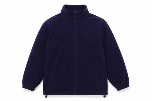 JBC Men’s Blue Full Zip Fleece Sweatshirt Jacket L