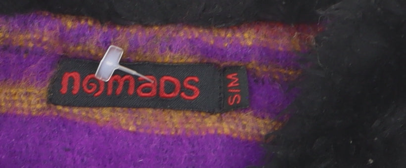 Nomads Women's Multicoloured Bohemian Embroidered Waistcoat Size S