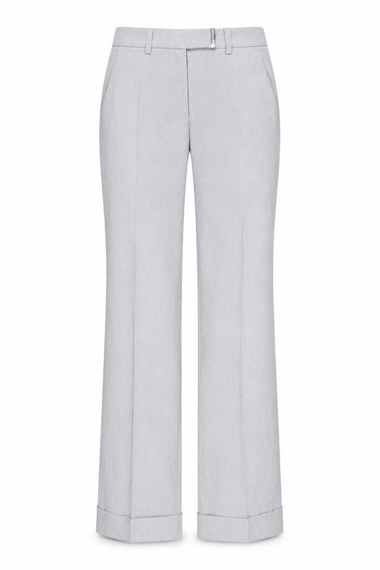 Versace Jeans Couture Women's Grey Slim Fit Trousers Size 12
