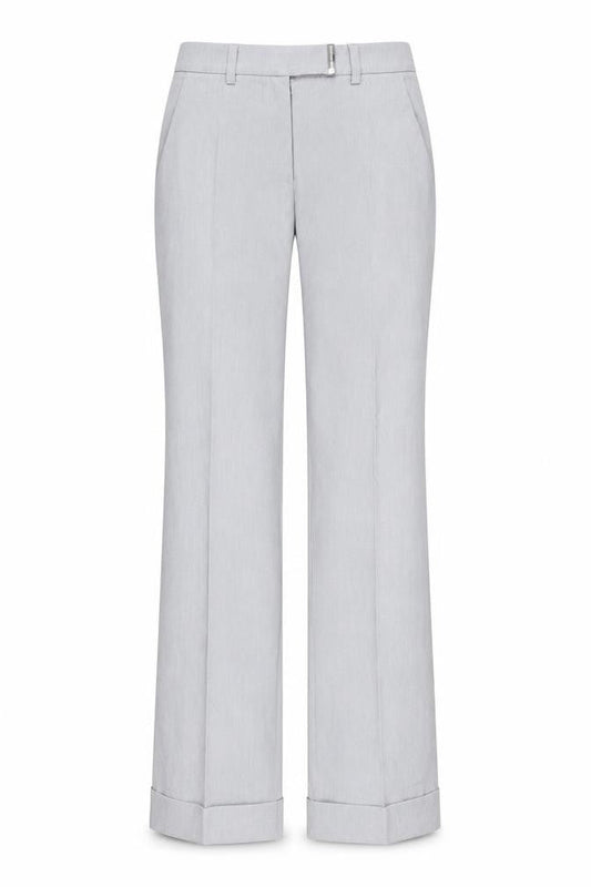 Versace Jeans Couture Women's Grey Slim Fit Trousers Size 12