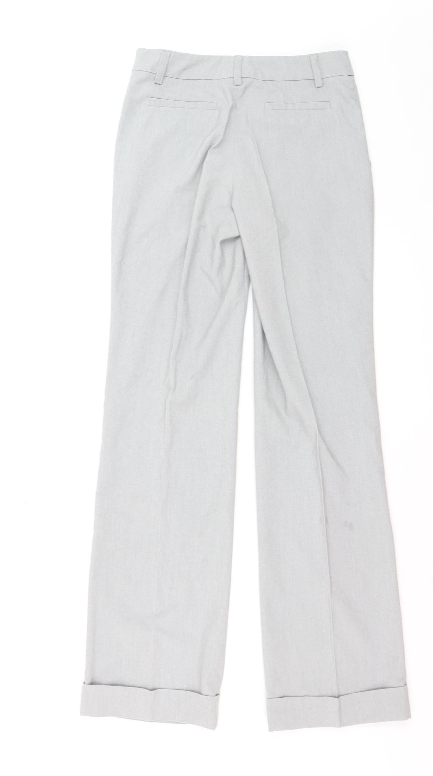 Versace Jeans Couture Women's Grey Slim Fit Trousers Size 12