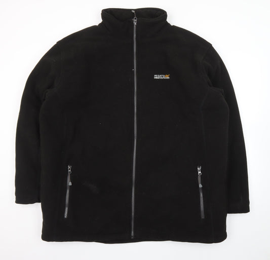 Regatta Men’s Black 3XL Fleece Full Zip Outdoor Jacket