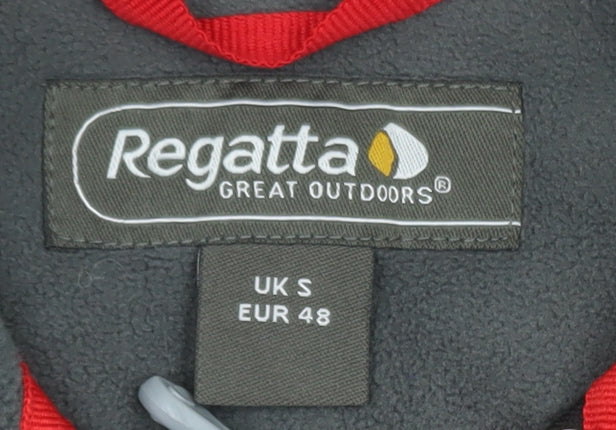 Regatta Men's Black Fleece Full Zip Outdoor Jacket Size S