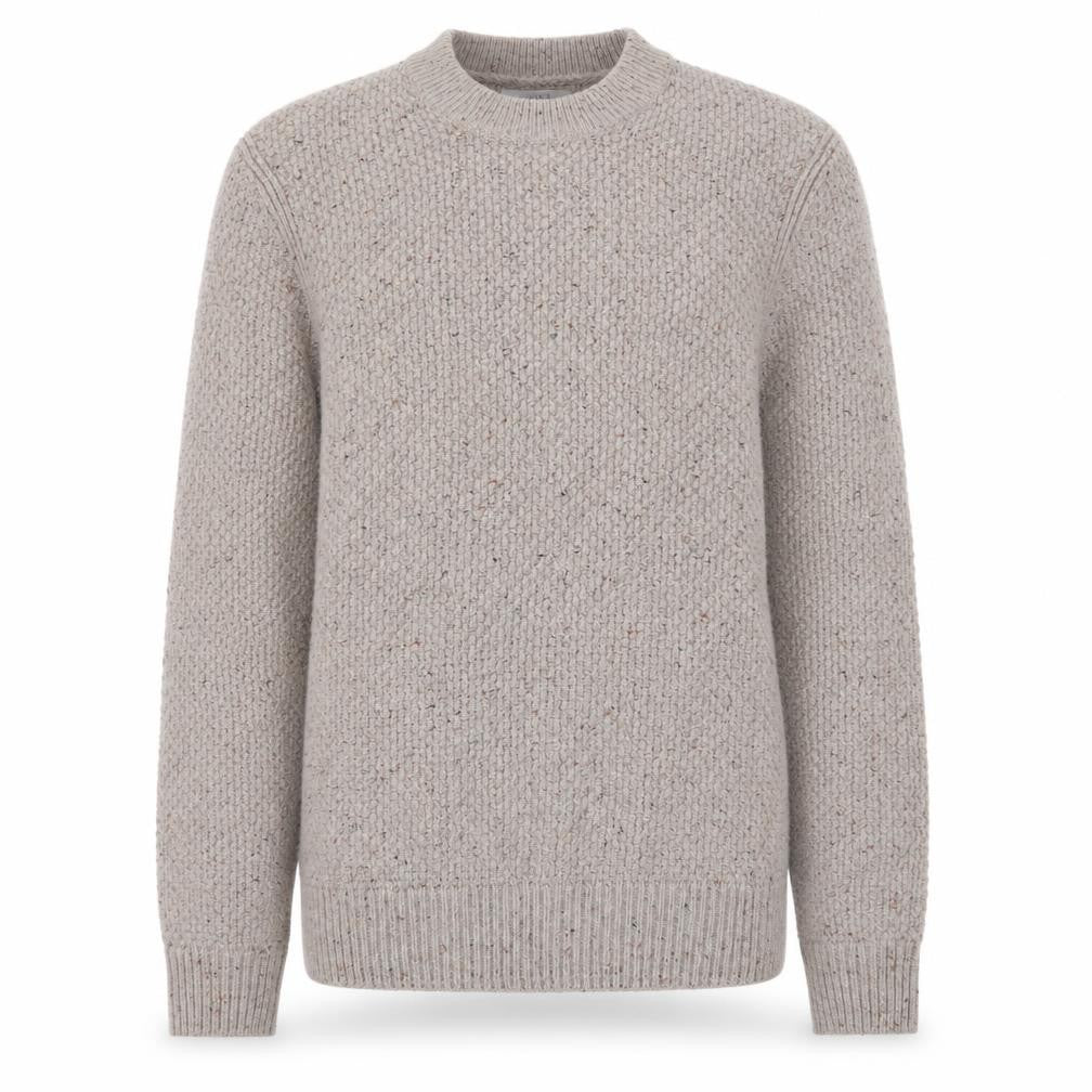 Marks & Spencer Men’s Beige Lambswool Blend Chunky Knit Jumper L