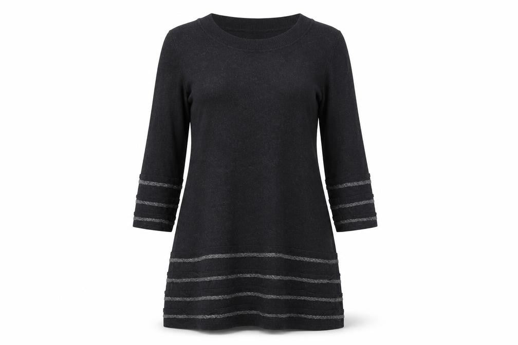 Marks & Spencer Women Grey Size 10 Knit Jumper Dress