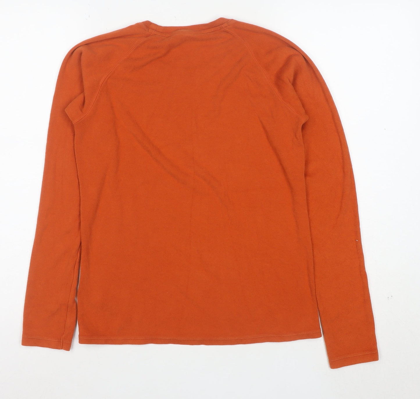 Uniqlo Women’s Orange Heattech Long Sleeve Top Size S