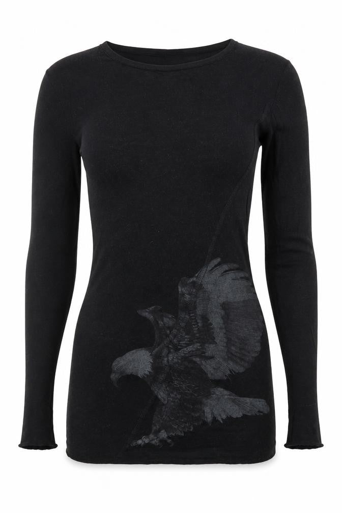 Window Dressing The Soul Women's Black S Bodycon Long Sleeve Dress