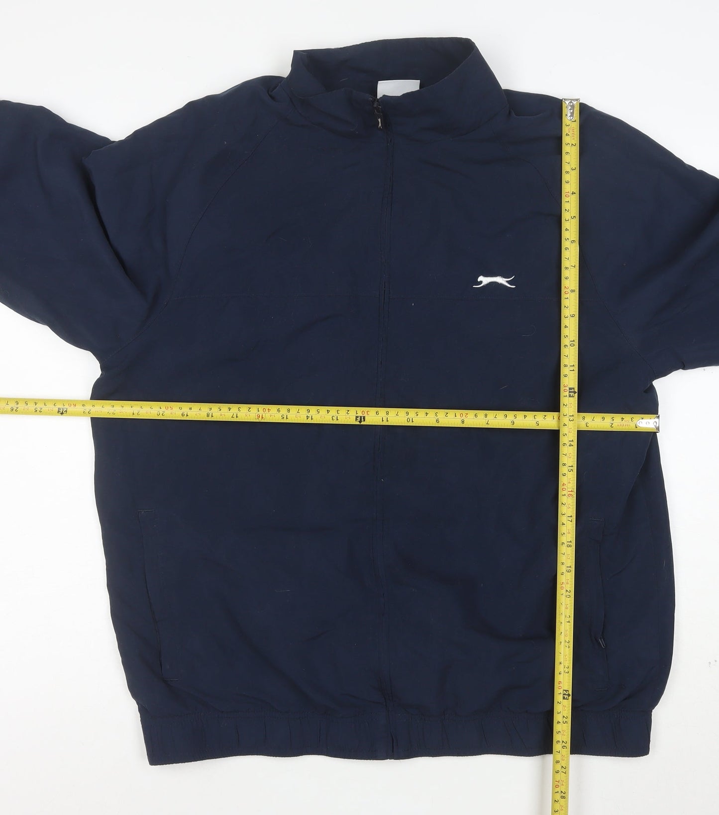 Slazenger Men's Blue 2XL Lightweight Full Zip Sports Jacket