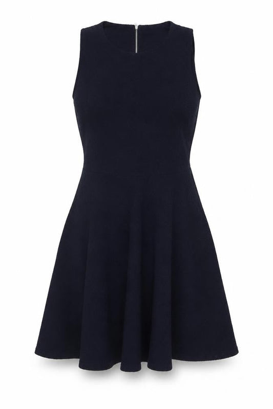 Apricot Women's Black Fit & Flare Sleeveless Knee Length Dress Size 12