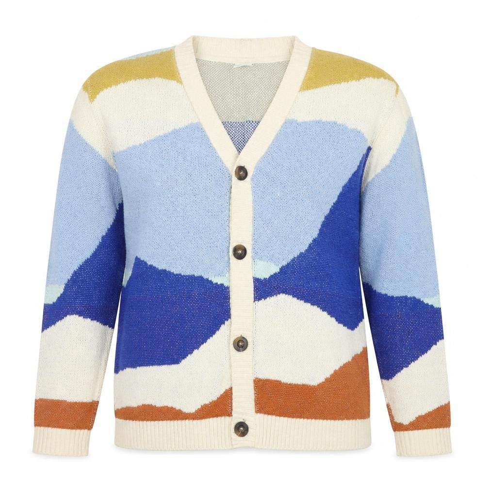 Urban Outfitters Women’s Multicoloured V-Neck Cardigan Size S