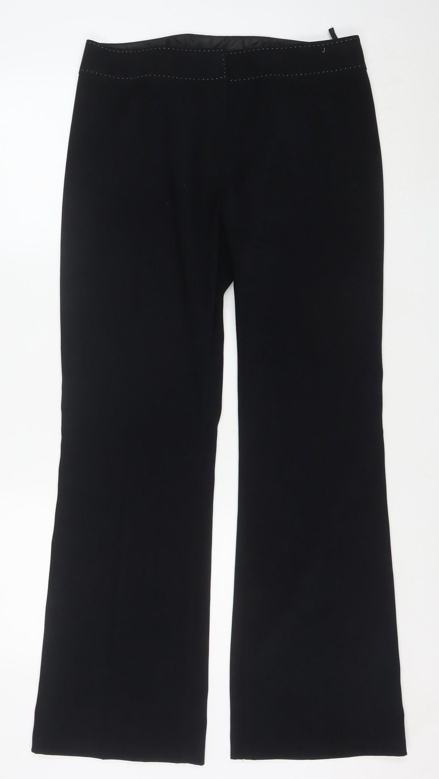 Marks and Spencer Women’s Black Size 14 Stretch Trousers