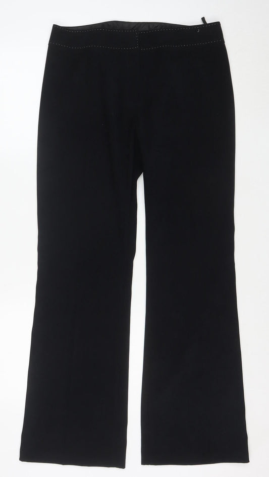 Marks and Spencer Women’s Black Size 14 Stretch Trousers
