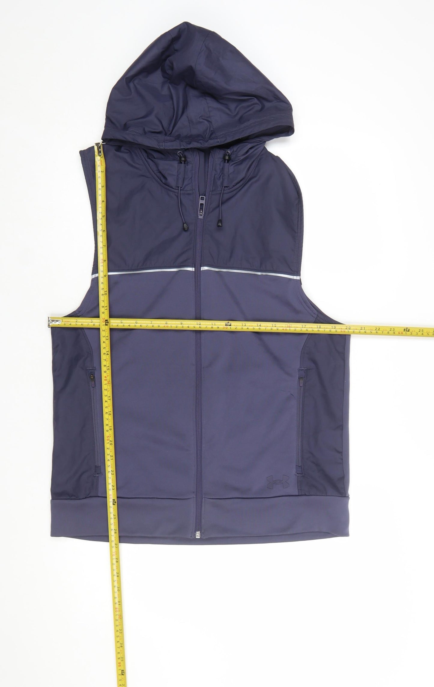 Under Armour Men's Blue Medium Hooded Softshell Bodywarmer