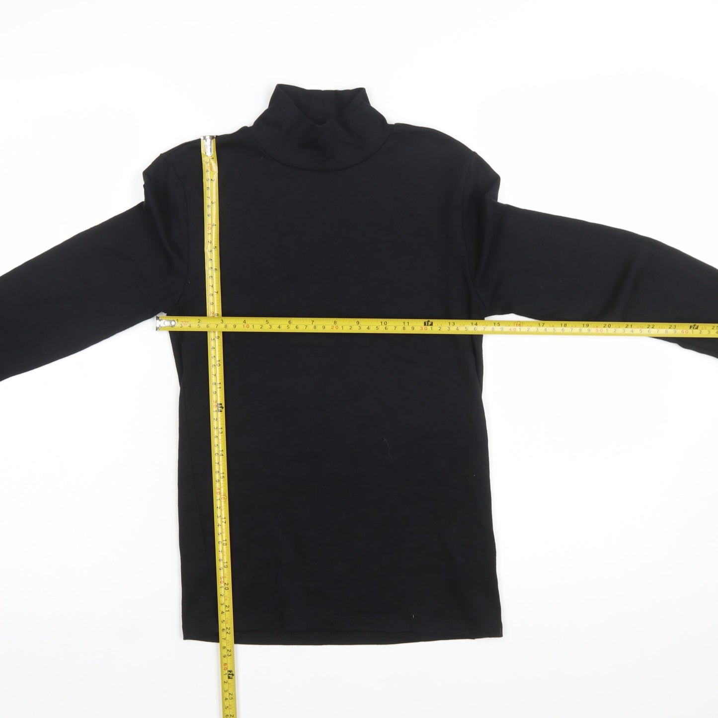 GAP Women's Black Modern Turtleneck Long Sleeve Top Size S