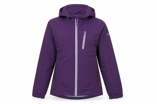 Trespass Women’s Purple Waterproof Hooded Rain Jacket XS