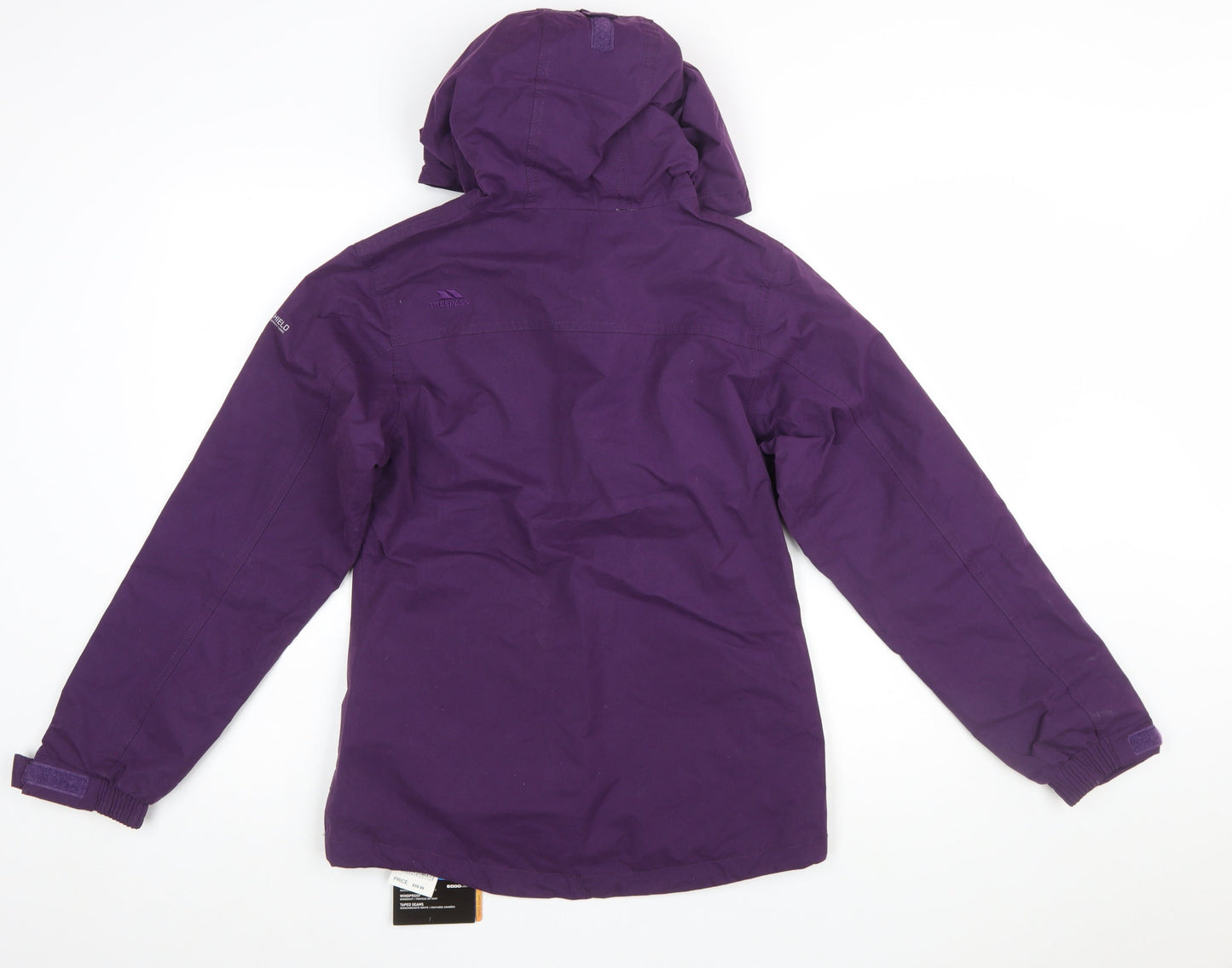 Trespass Women’s Purple Waterproof Hooded Rain Jacket XS