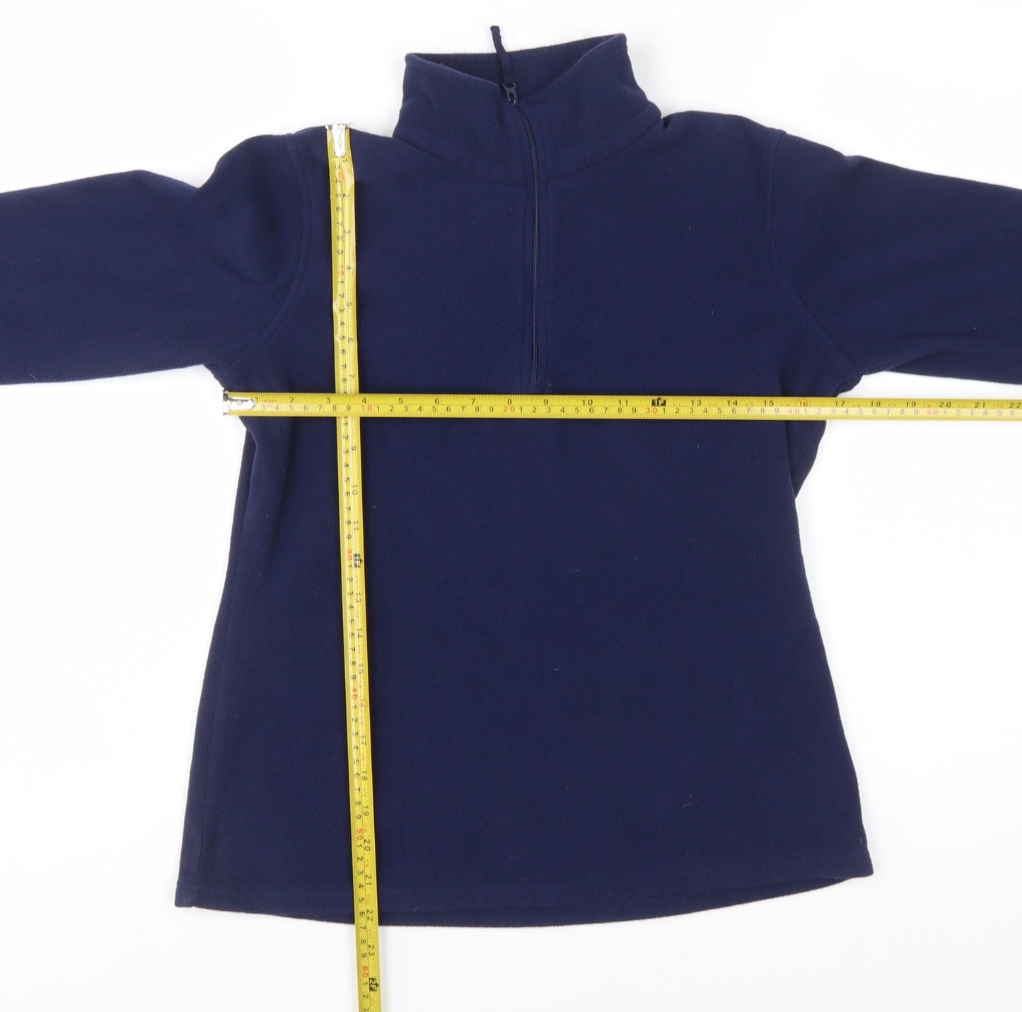 Mountain Warehouse Women's Navy 1/2 Zip Fleece Sweatshirt Size M