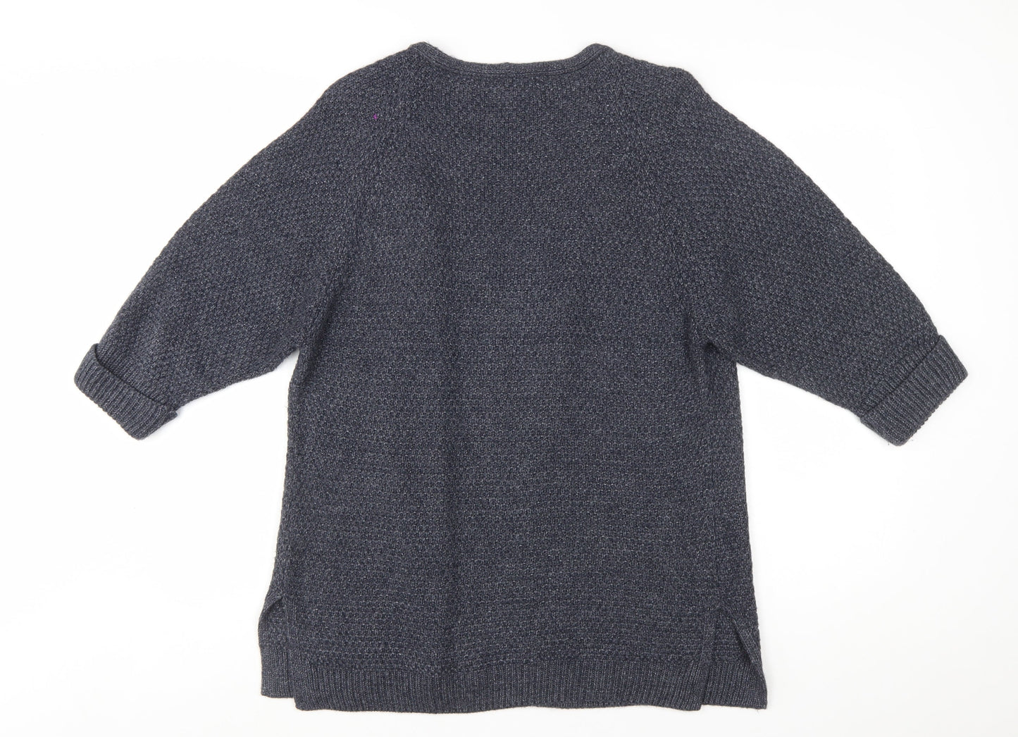 FatFace Women’s Blue Chunky Knit Cardigan Size 14