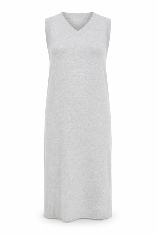 Collusion Women's Grey Size 8 Sleeveless Tank Dress