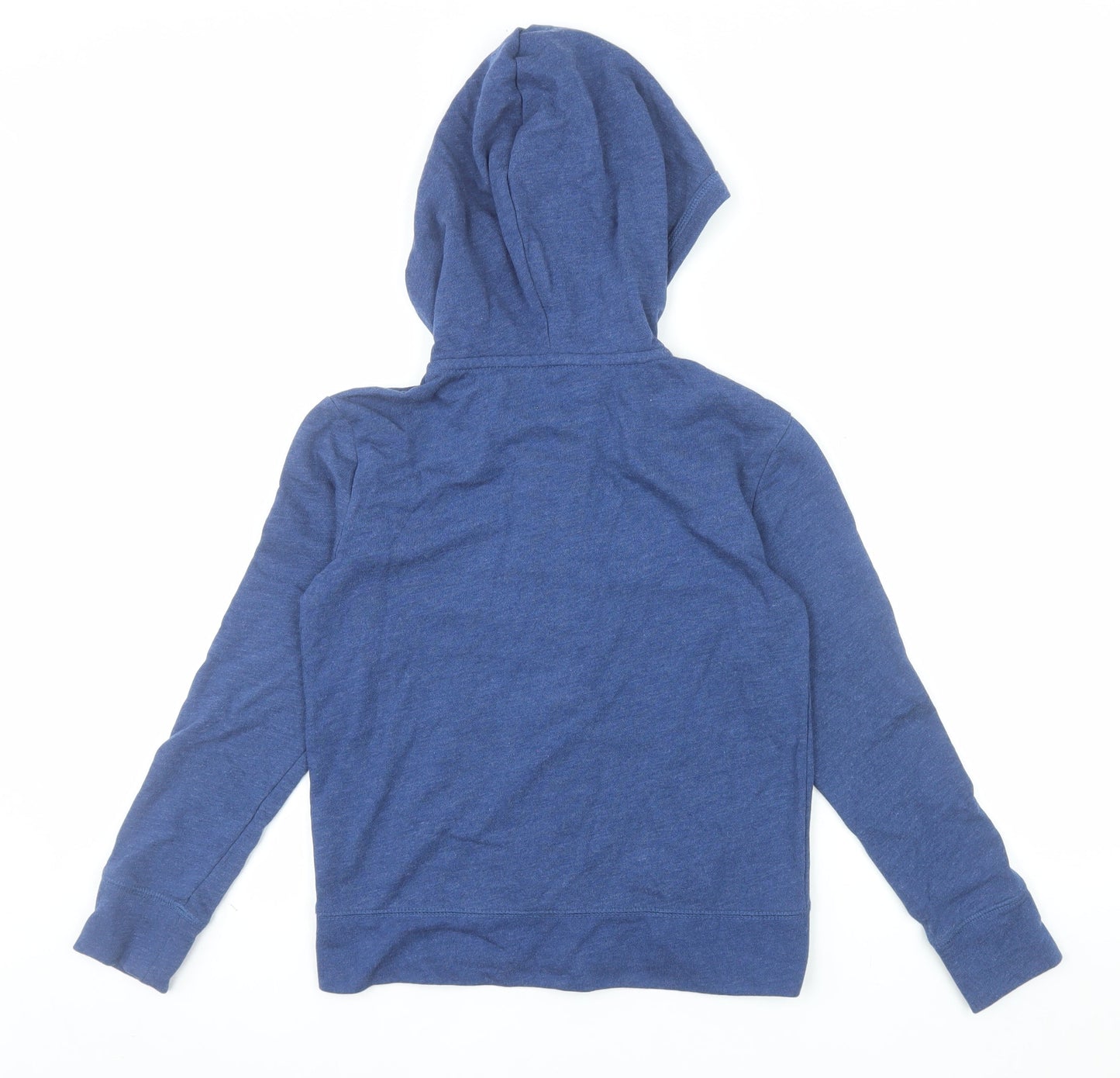 GAP Girls Blue Sequin Logo Full Zip Hoodie 10-11 Years
