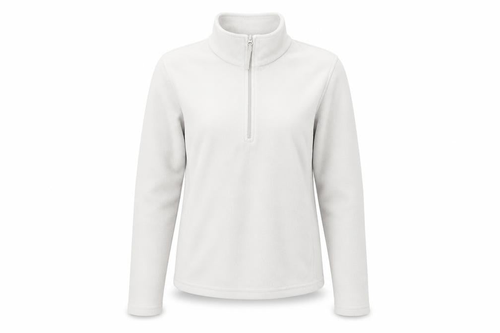 Mountain Warehouse Womens Grey XS Fleece 1/2 Zip Pullover Sweatshirt