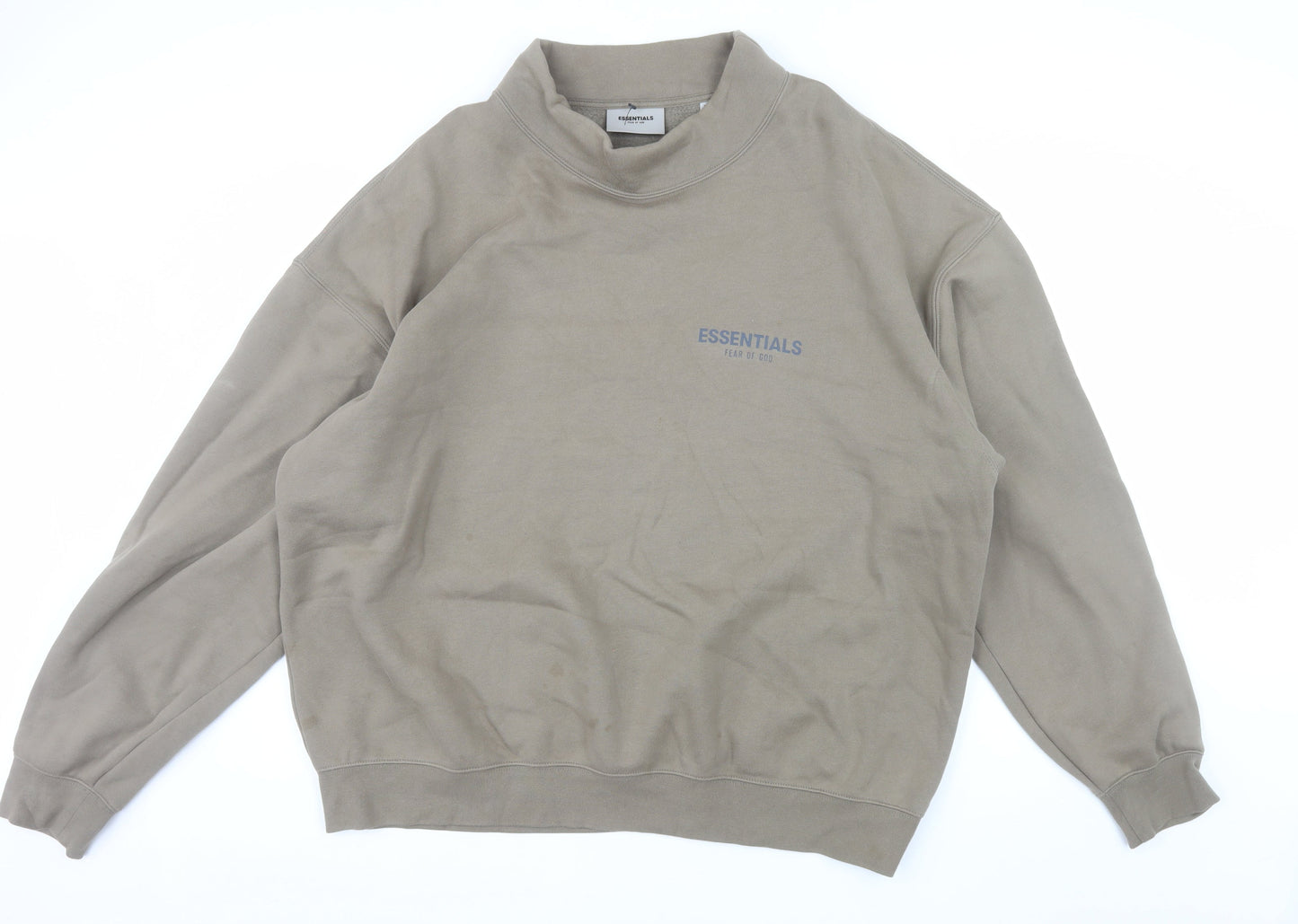 Fear of God Essentials Men's Brown XL Pullover Sweatshirt