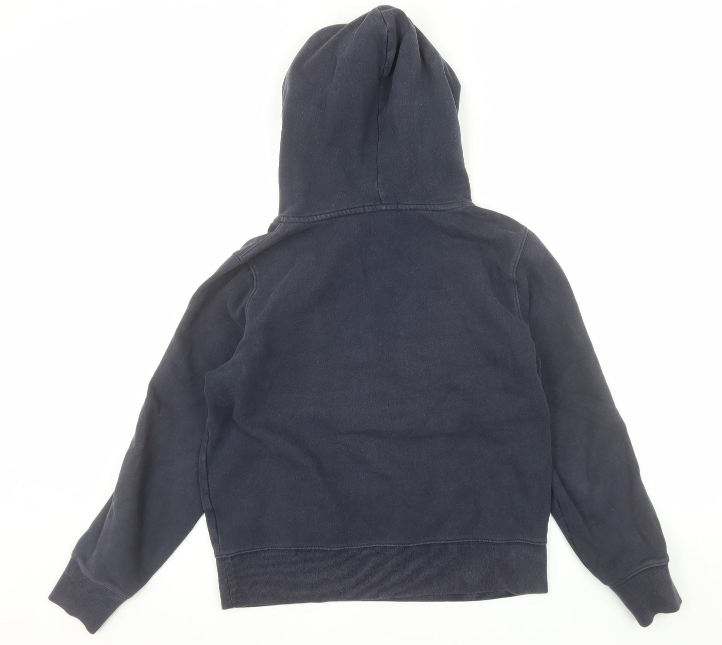 Gap Womens Navy Blue Pullover Hoodie M Cotton Blend Casual
